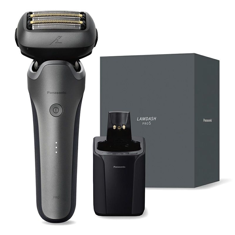 パナソニック ラムダッシュPRO 5枚刃 チタンシルバー ES-L572U-S 防水 全自動洗浄充電器 ラムダッシュAI+ シェーバー 髭剃り ヒゲ剃り メンズ 日本製 28,054円