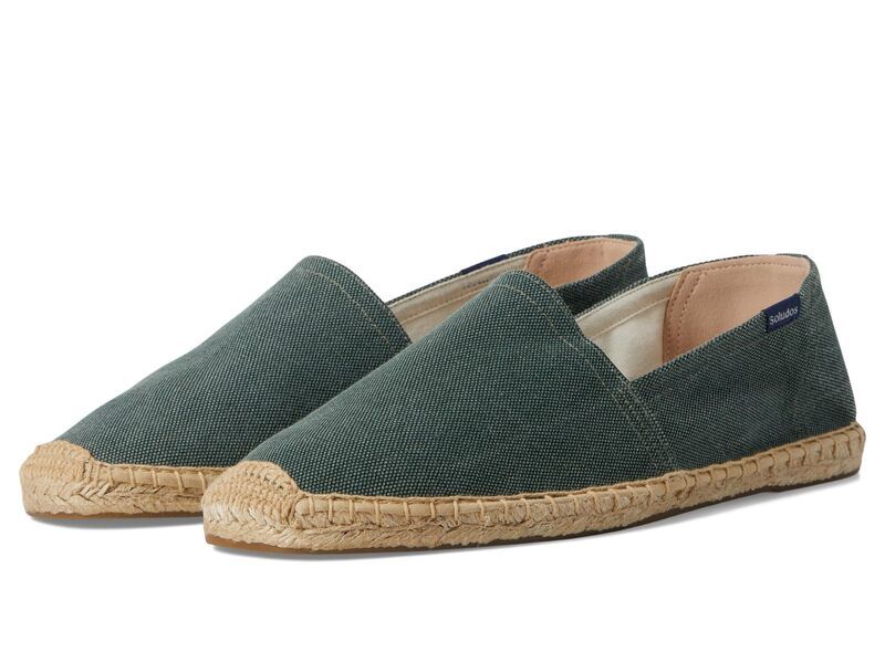 ソルドス メンズ シューズ スリッポン・ローファー Soludos Original Espadrille Vintage Green グリーン 15,251円