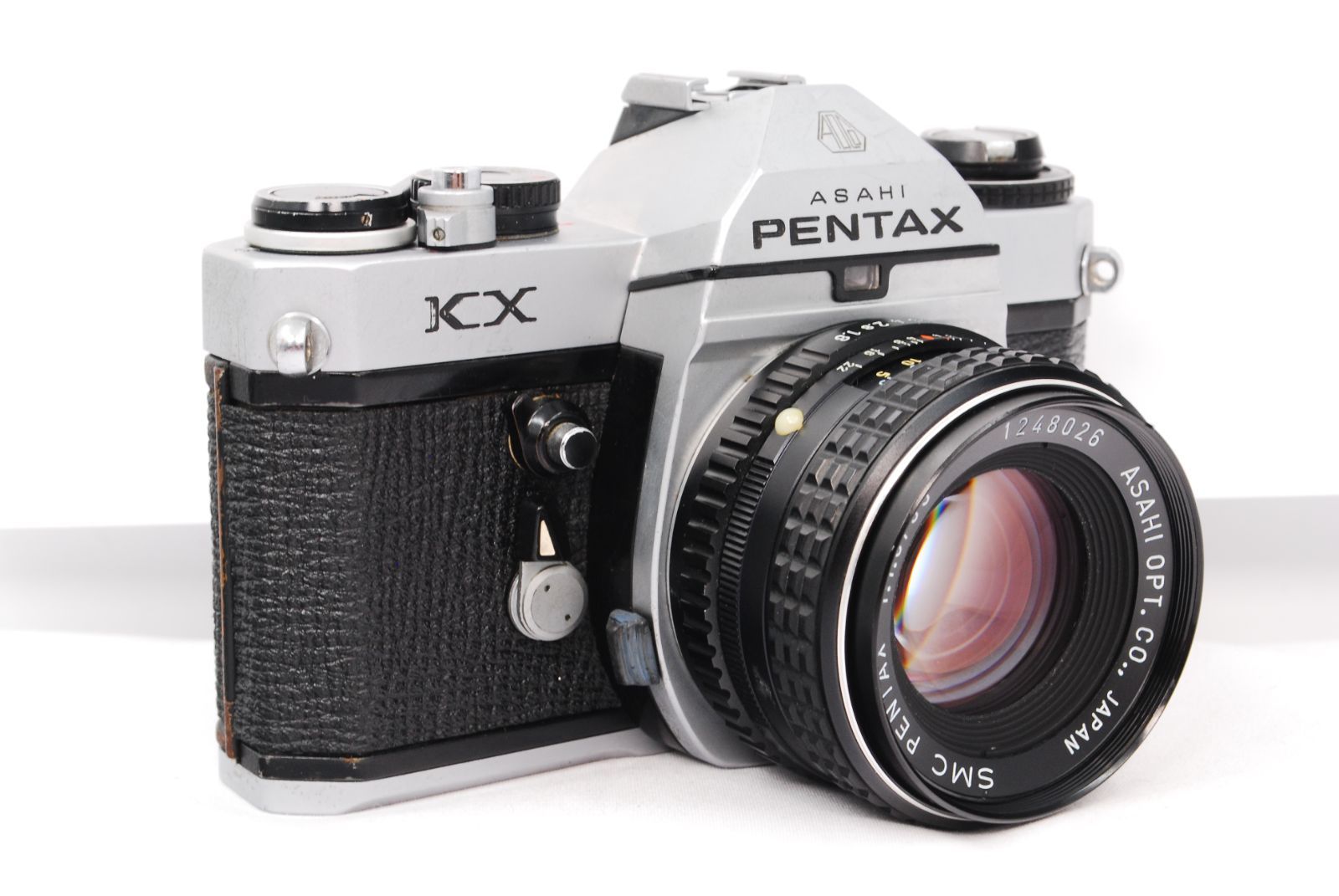 ◆整備済◆完動品◆ 30日間動作保証付◆露出メーター確認済◆ PENTAX ペンタックス KX　シルバーボディ SMCレンズセット
