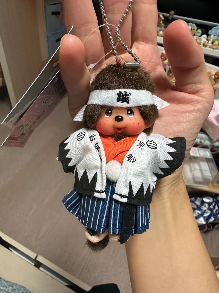 モンチッチ 祭り ゴー クラシック ミニ キーホルダー 出品