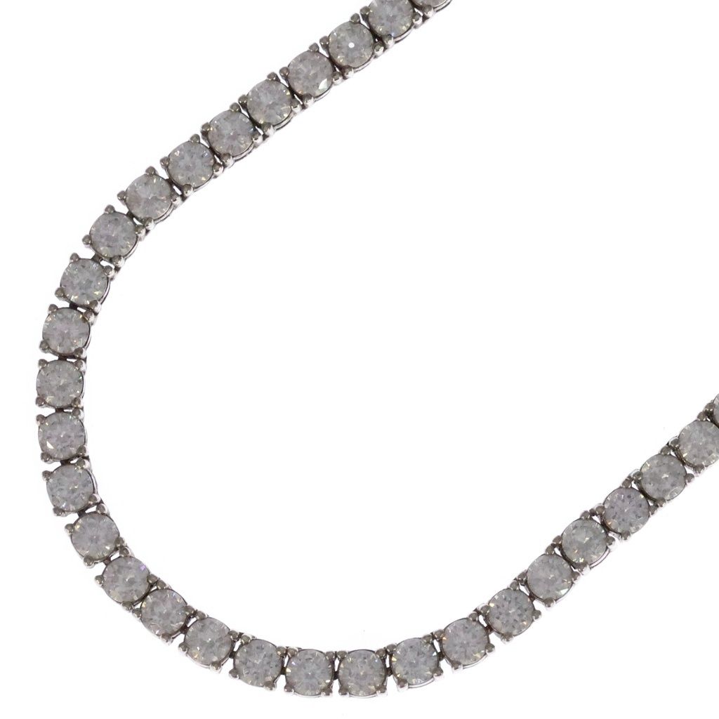 AVALANCH (アバランチ) ジルコニア テニス ネックレス SV925 4.2mm