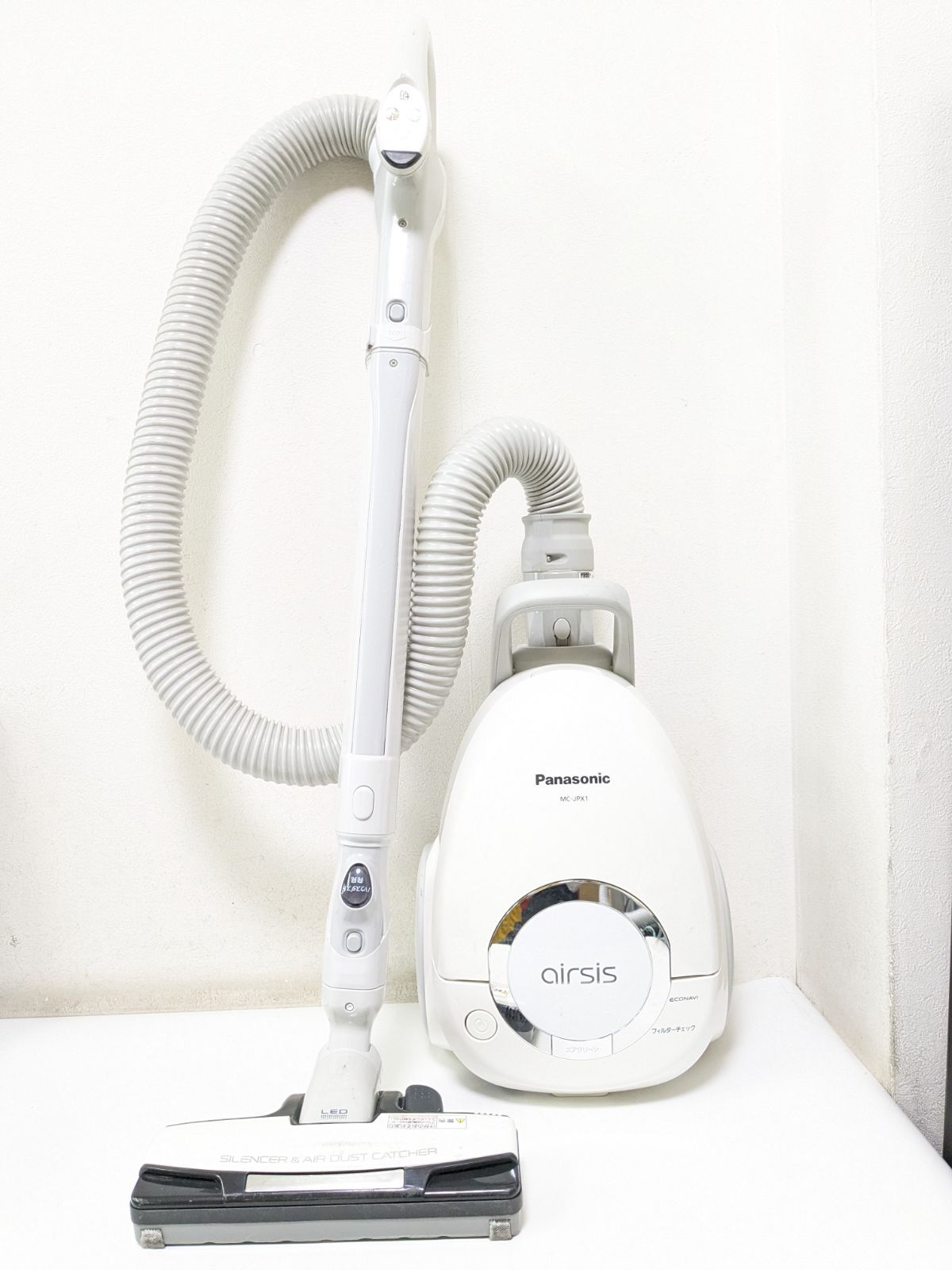パナソニック MC-JPX1-W 2014年製 サイクロン式掃除機 自走ノズル