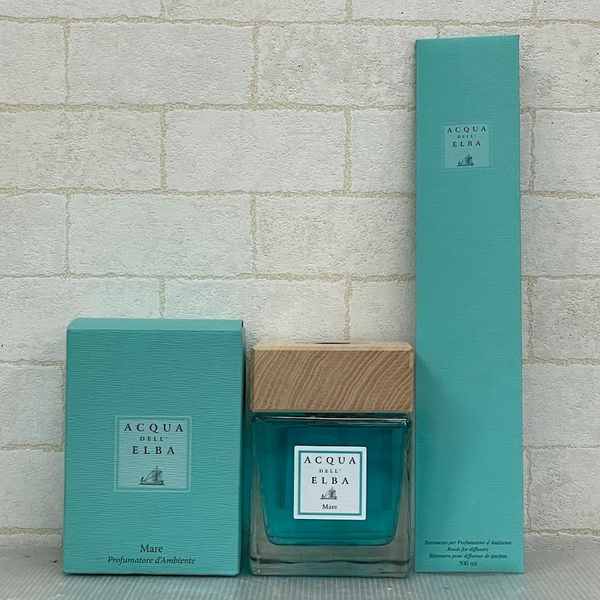 【M 1451-9】ルームフレグランス ACQUA DELL'ELBA (アクア デル エルバ) マーレ リードディフューザー 500mL 8032758530753