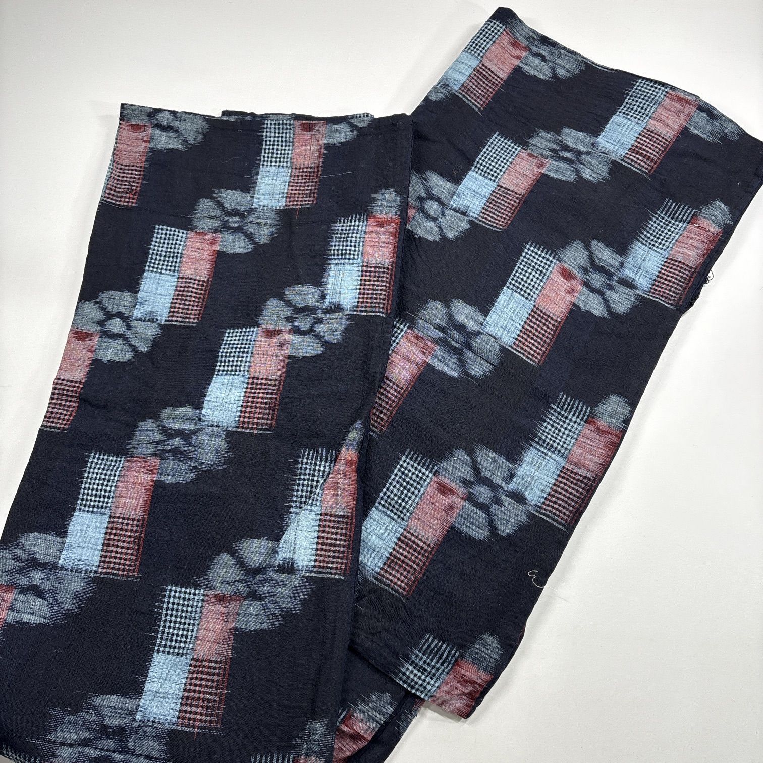 綿絣 着物など 7枚セット 綿 着物まとめ売り【9044】同梱購入歓迎