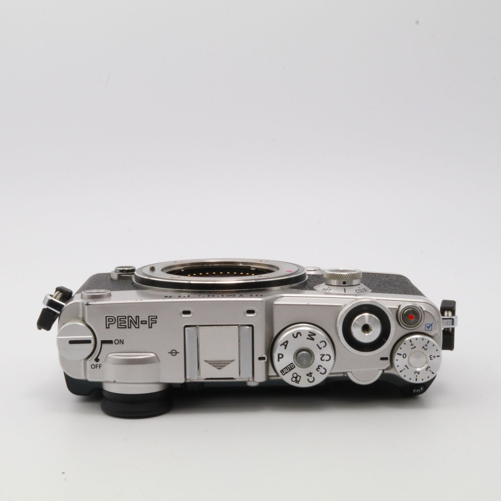 シャッター回数：100】OLYMPUS PEN-F ボディ シルバー 〔マイクロ
