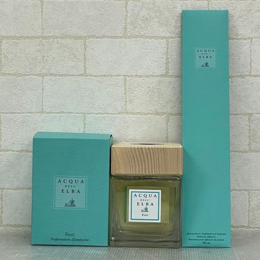 【M 1453-9】ルームフレグランス ACQUA DELL'ELBA (アクア デル エルバ) フィオーリ リードディフューザー 500ml 8032758530746