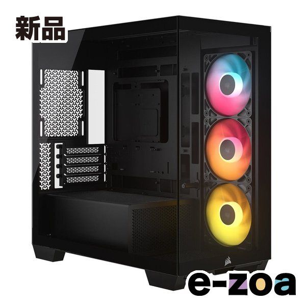 CORSAIR コルセア 2800X RS-R ARGB Micro-ATX Black CC-9011347-WW (2686429)