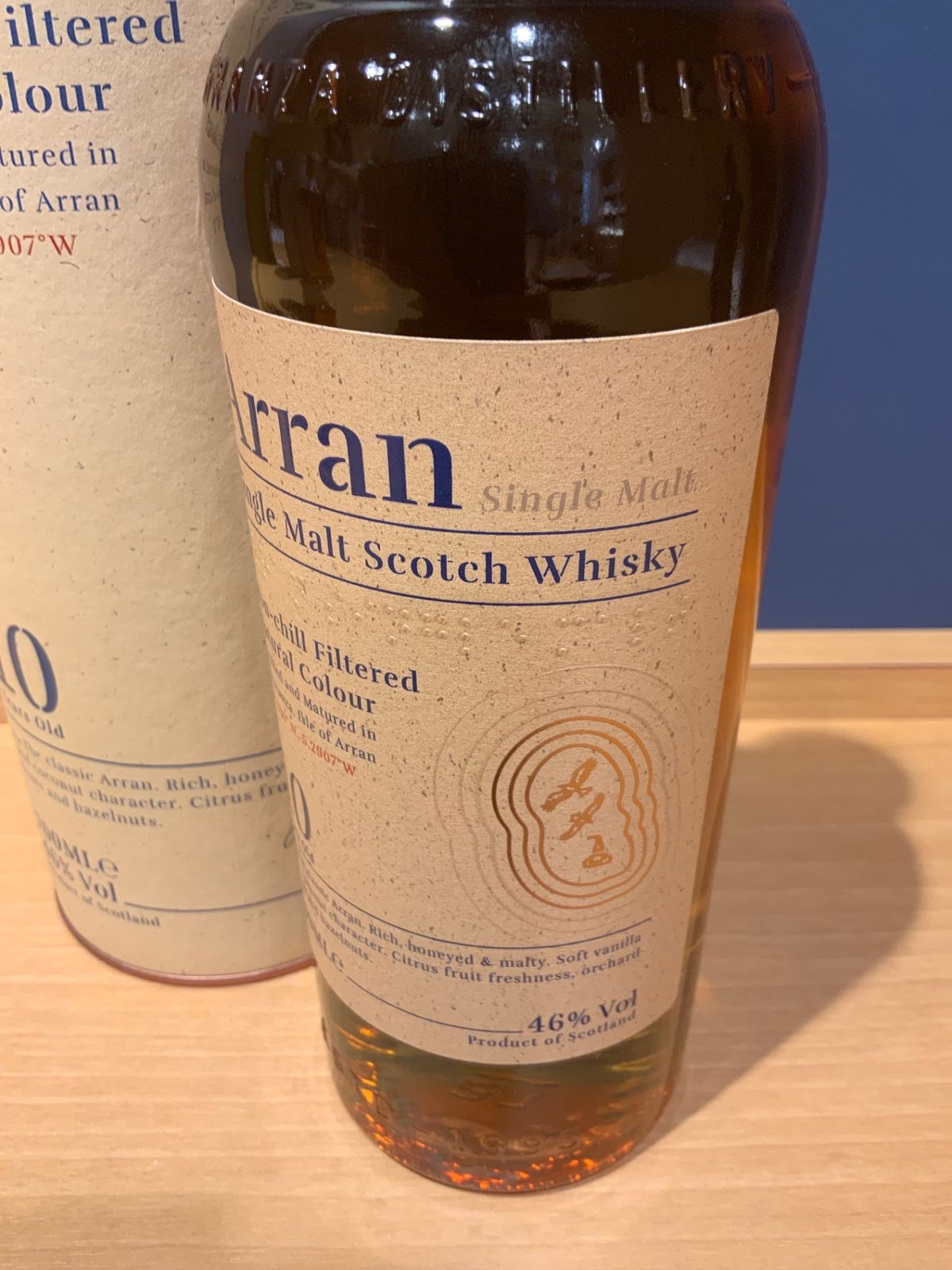 【終売品】アラン　10年　700ml 46度　旧ボトル アラン 10年 正規品 46度 700ml 新品 - メルカリ