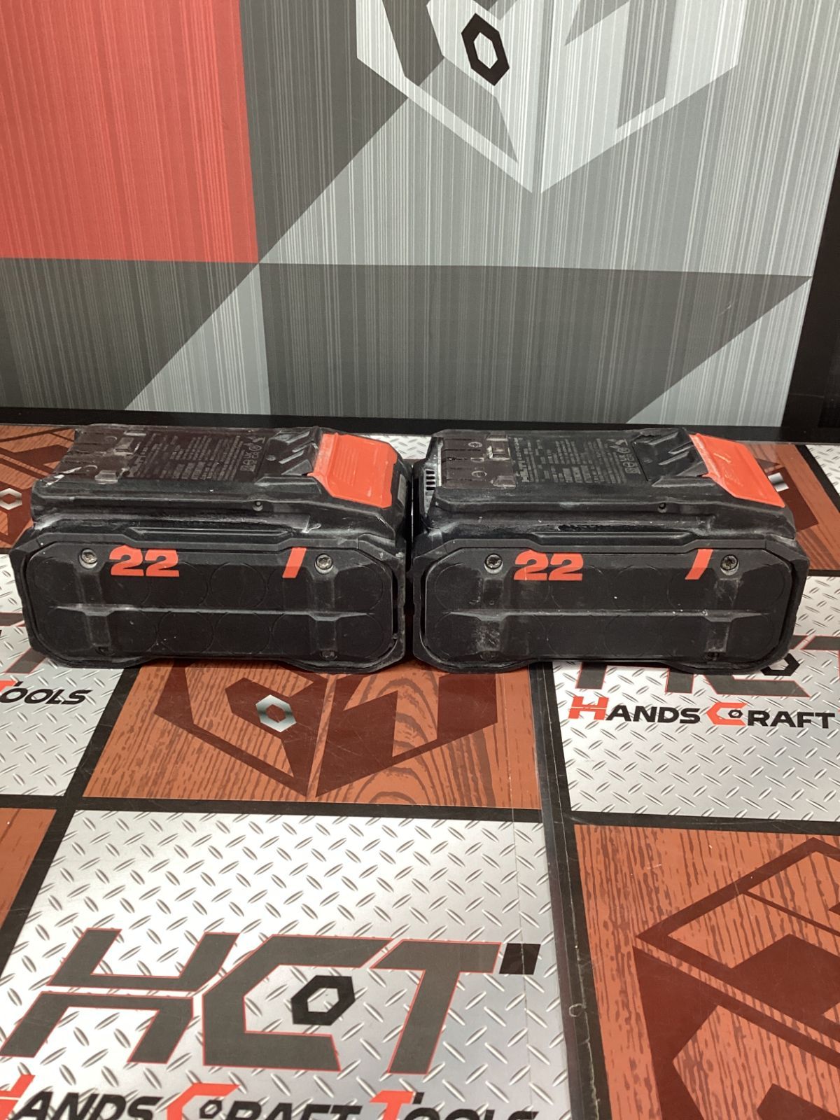 【送料無料】【中古品】ヒルティ/Hilti　 リチウムイオンバッテリー B22-110 Nuron ニューロン 22V/5.2Ah　2個セット【ハンズクラフト島根出雲】