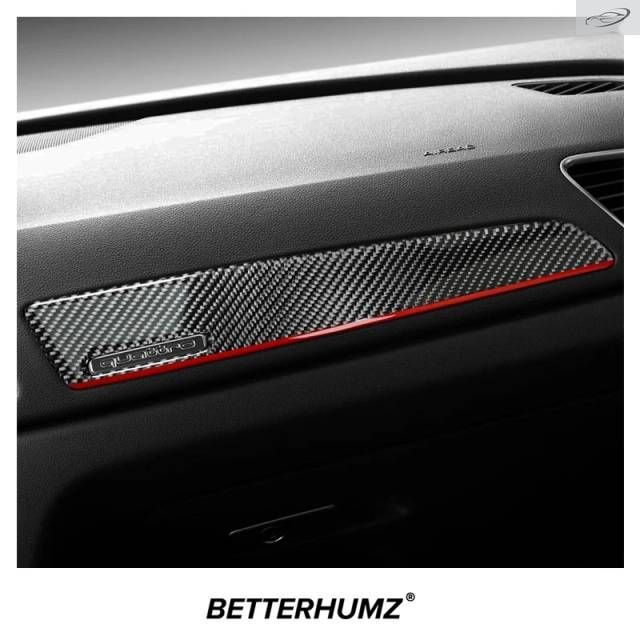アウディ Q3 8U 2013-2018 用 カーボン ダッシュボード ドア パネル トリム ストリップ デコレーション ステッカー 車内アクセサリ