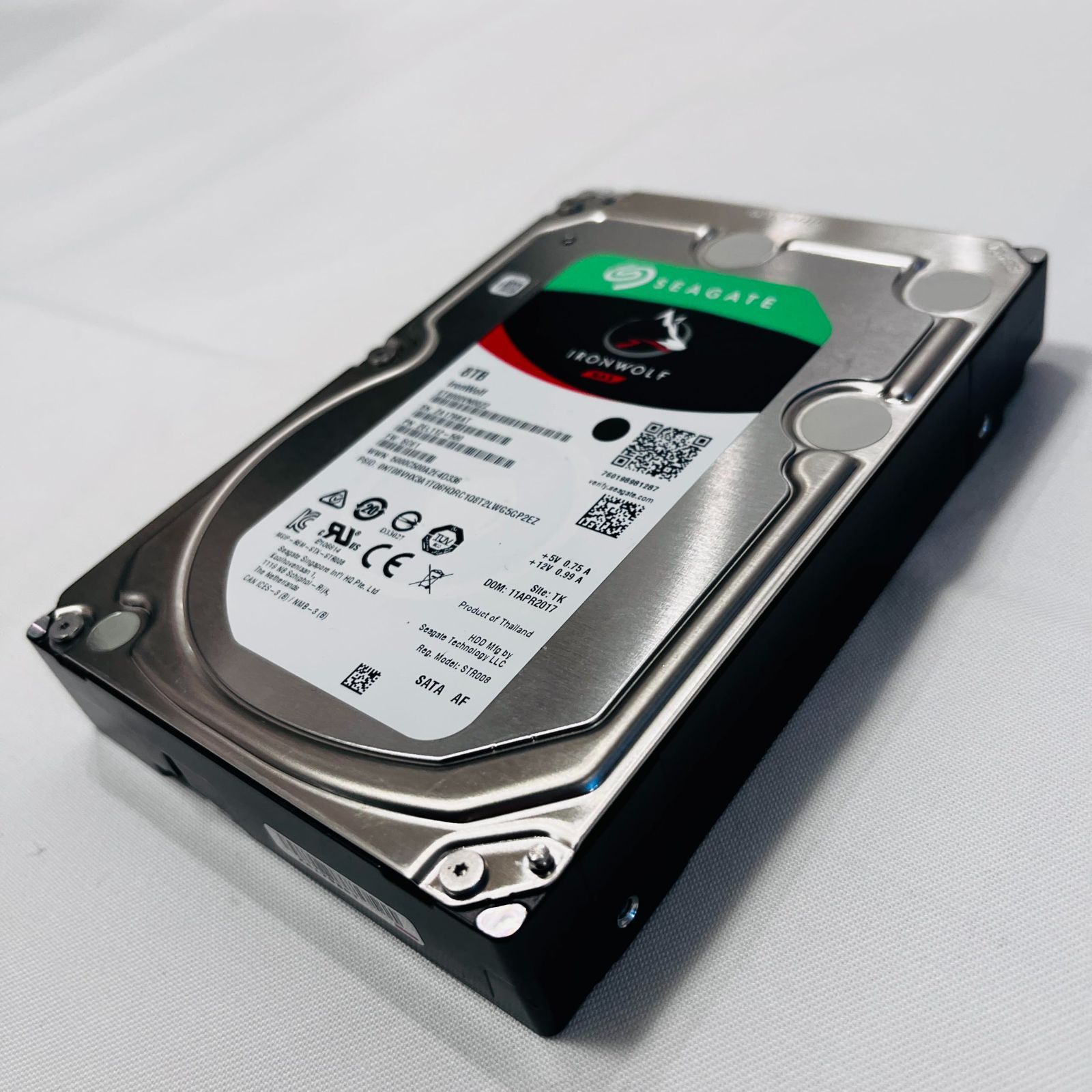 Seagate IronWolf 内蔵HDD 8TB NAS用 ST8000VN002 No3573