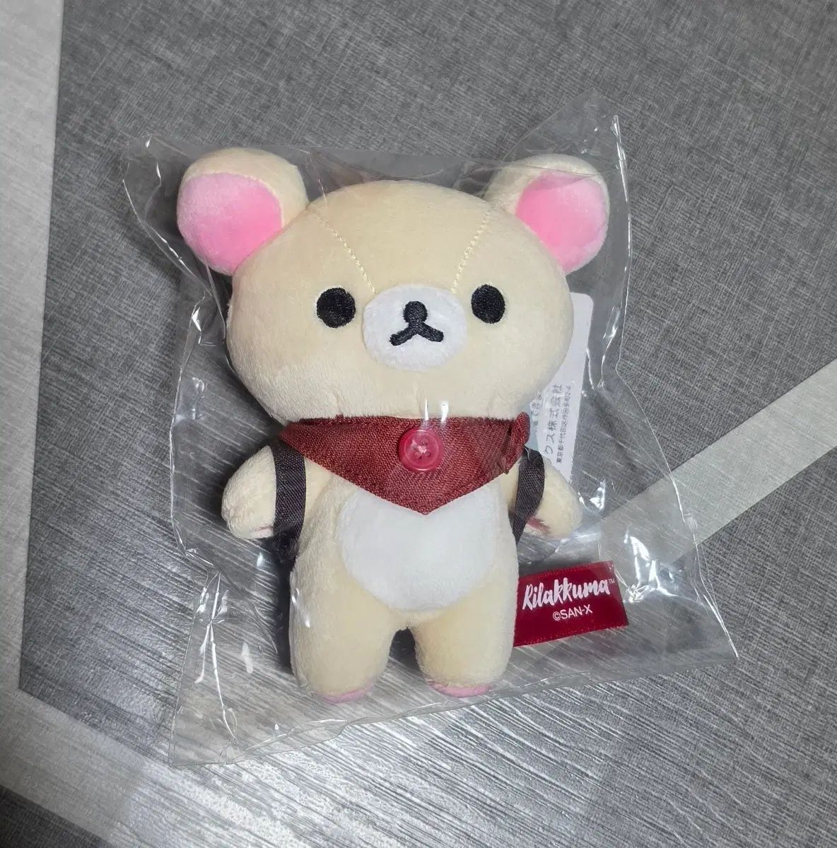 サンエックス コールマン コラボ コリラックマ マスコット ぬいぐるみ キーホルダー