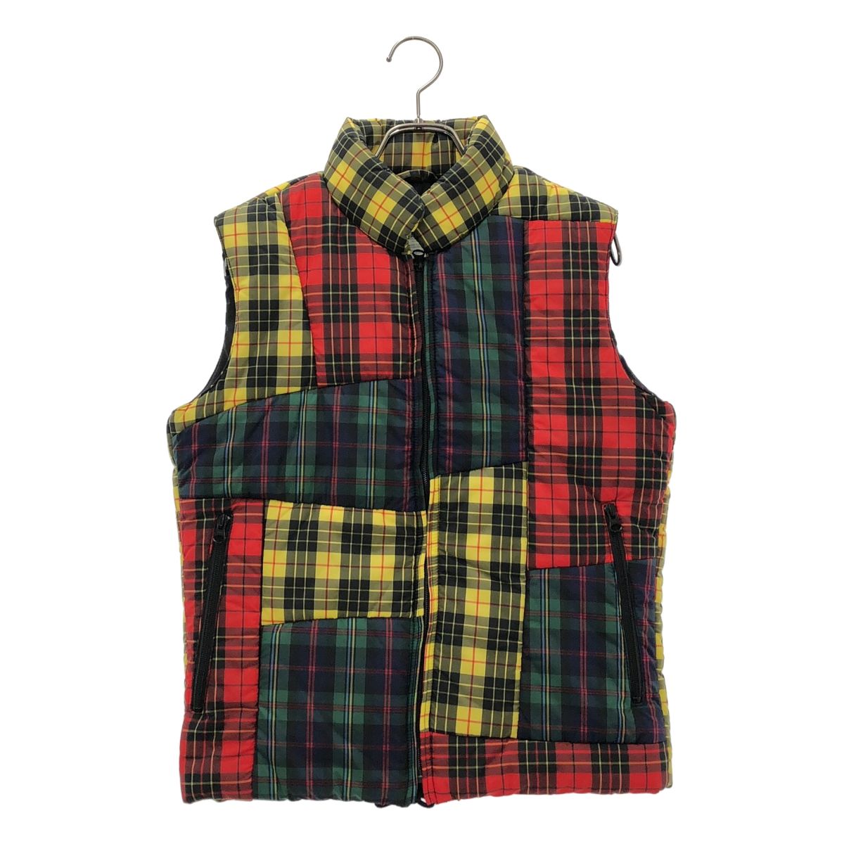 COMME des GARCONS SHIRT / コムデギャルソンシャツ | タータンチェック 中綿ベスト | XS | マルチカラー | メンズ