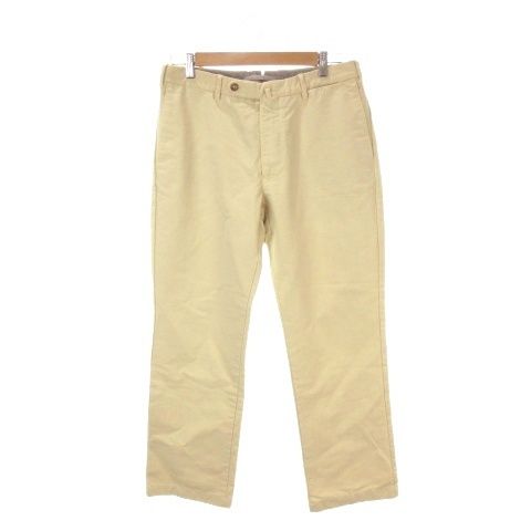 ジーティーアー G.T.A Special Washed チノパン テーパード 厚手 48 ベージュ 無地 フルレングス /AH28 ■GY62