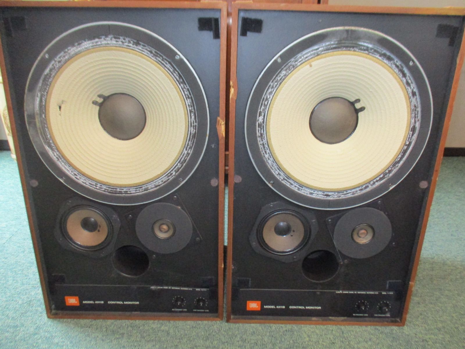 C310 《送料込み》JBL 4311B コントロールモニター スピーカーペア【ジャンク品】