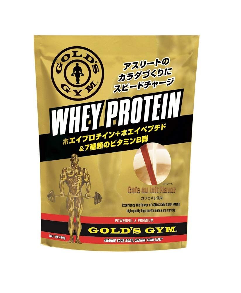 ゴールドジム(GOLD'S GYM) ホエイプロテイン カフェオレ風味 1,500g [1500 g] 9,532円