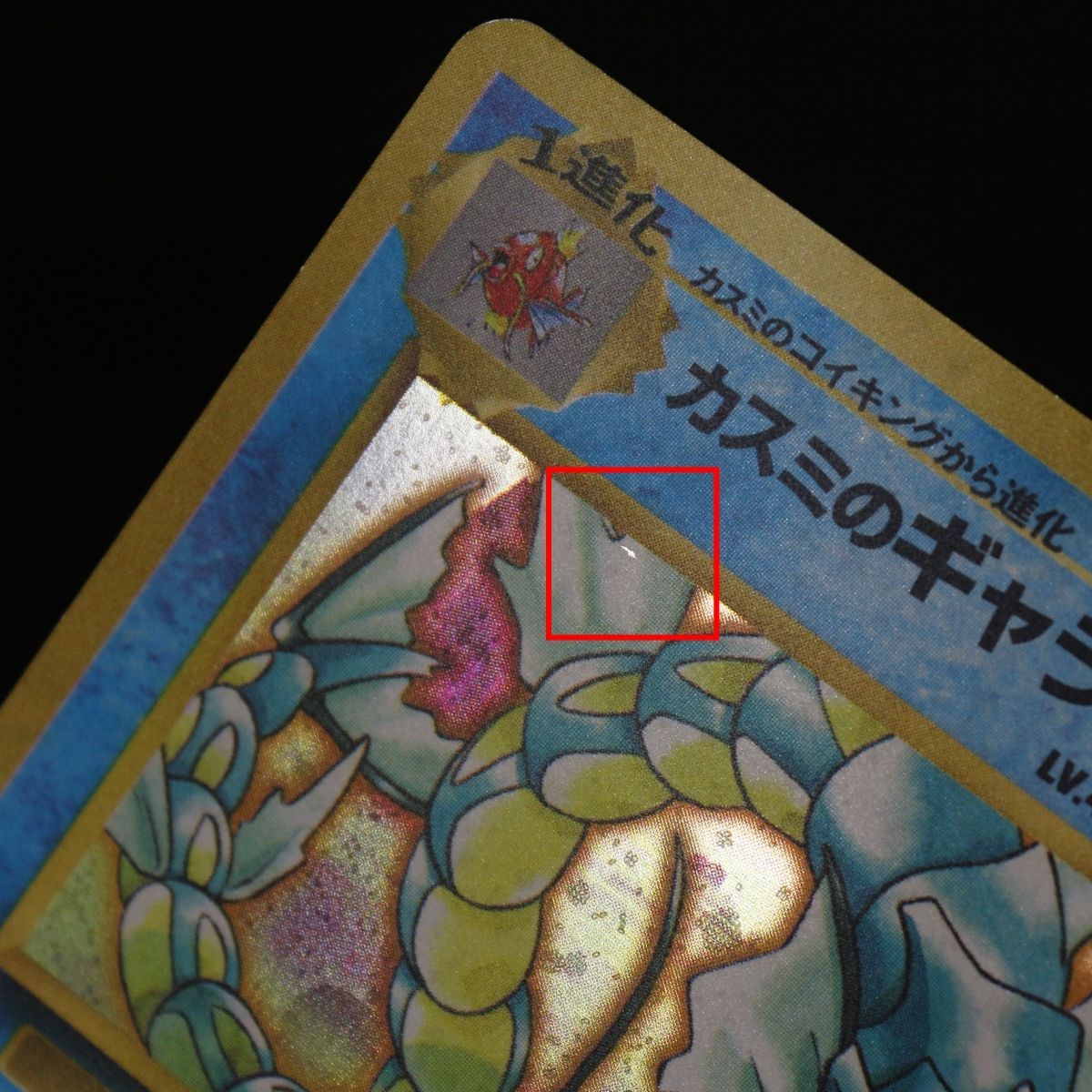 ST] ポケモンカード 旧裏 カスミ の ギャラドス ② LV 38 HP 80