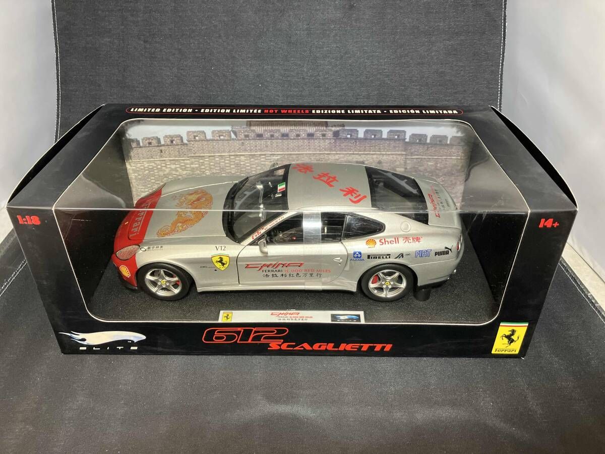 MATTEL 1/18 フェラｰリ 612 スカリエッティ チャイナツアｰ･カｰ 2005 シルバｰ マテル 7,454円