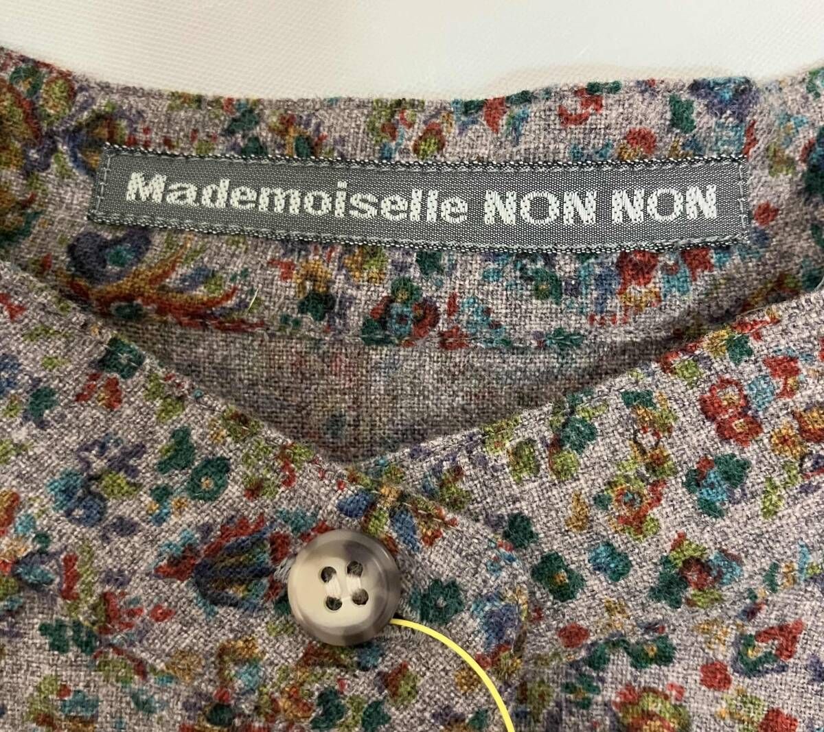 Mademoiselle NON NON マドモアゼル・ノンノン 長袖シャツ・ ブラウス 