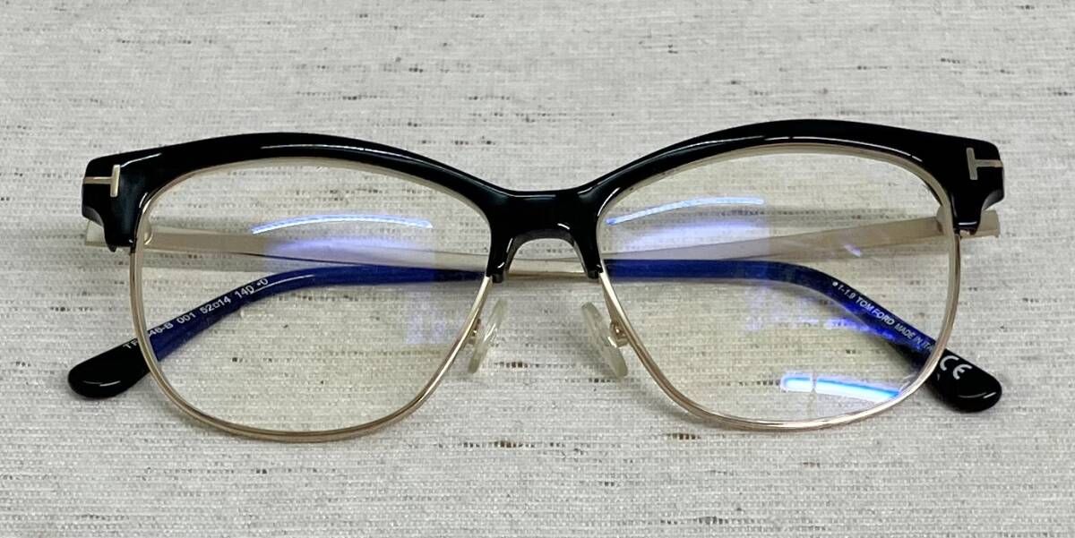 TOM FORD TF5546-B トムフォード サングラス 状態考慮 ブラック メンズ レディース アイウェア