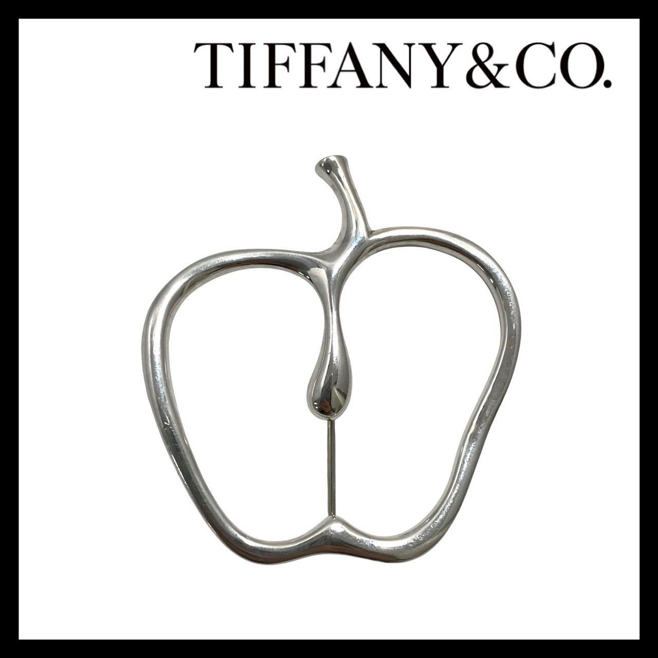 U【TIFFANY&Co.】アップル ブローチ ELSA PERETTI/エルサ ペレッティ