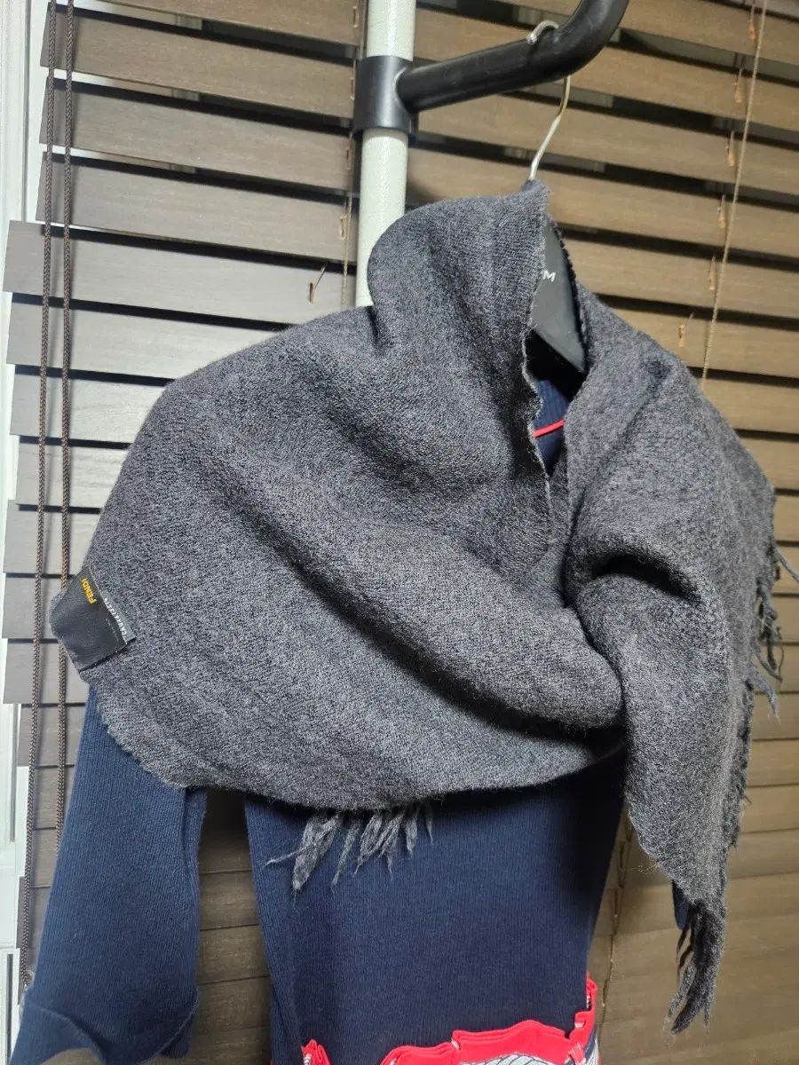 フェンディ 正規品 マフラー ニット グレー