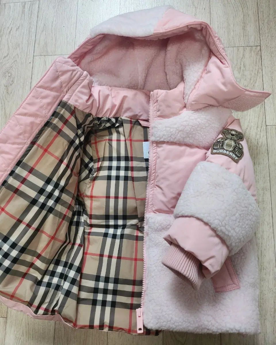 正規品 ニューラベル 新品 )12m BURBERRY バーバリー キッズ ダウン クマ ドール トゥーma テディ ベア