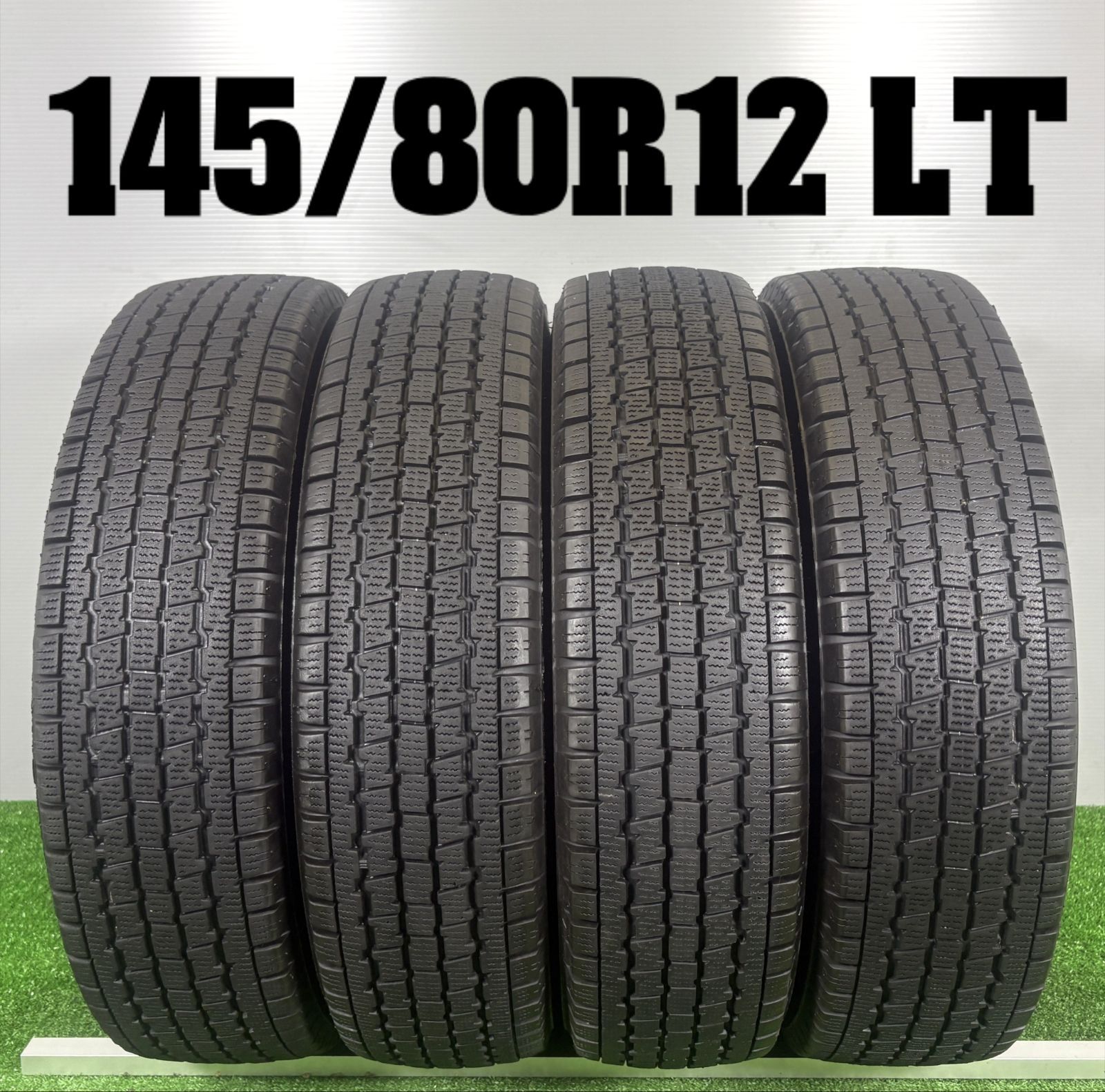 送料無料☆145/80R12 LT ブリヂストン W300 2022年製 4本 冬 タイヤ 