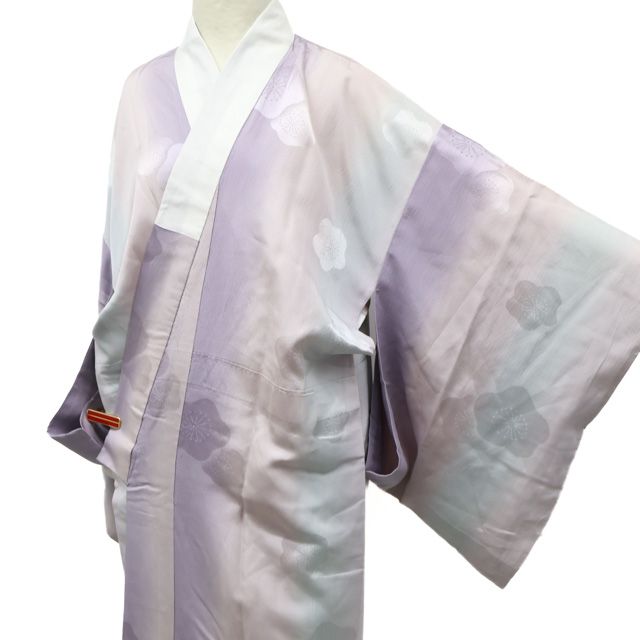 【京松】長襦袢 暈し染 着物 正絹 身丈約123.5cm 裄丈約61cm r8z09-320 10,500円