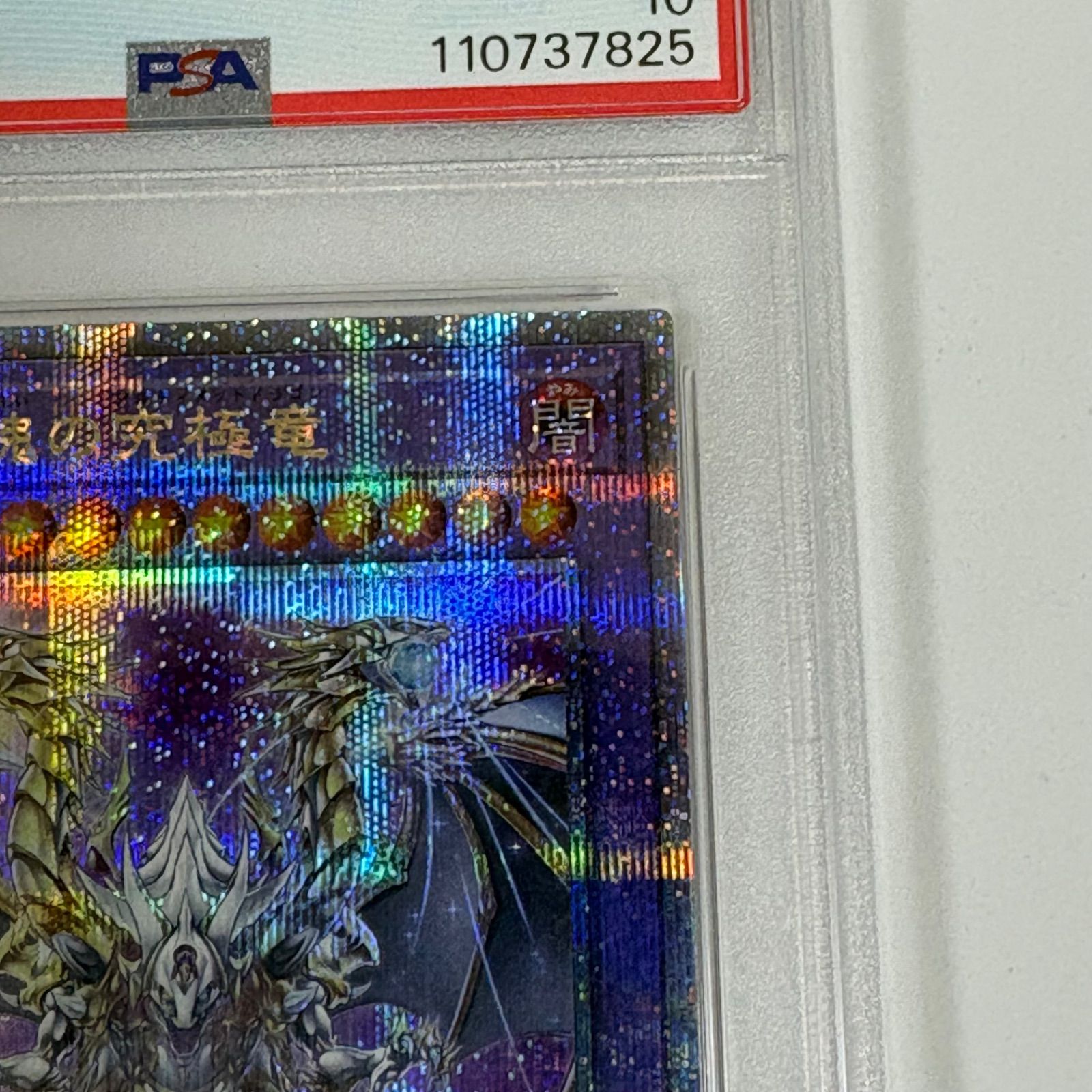 PSA10 誇りと魂の究極竜 25thシークレットレア クオシク 遊戯王 - メルカリ