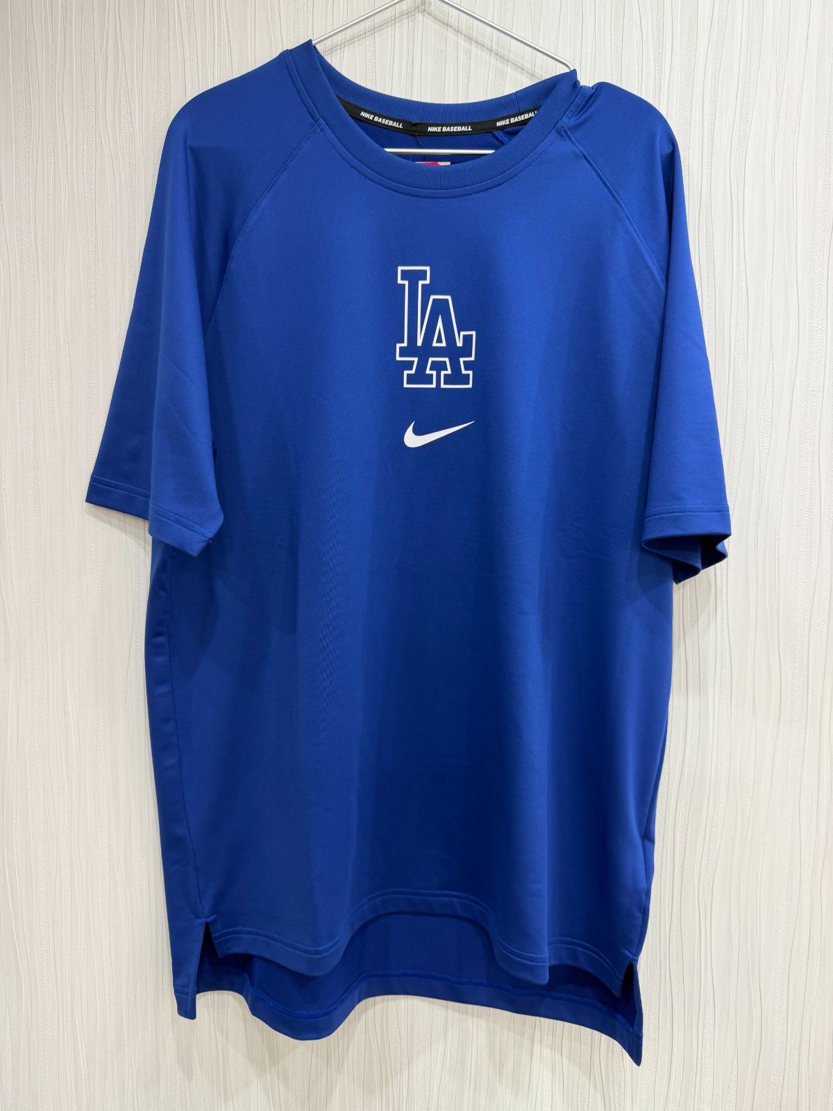 新品未使用 Los Angeles Dodgers Authentic Collection 半袖 Tシャツ L