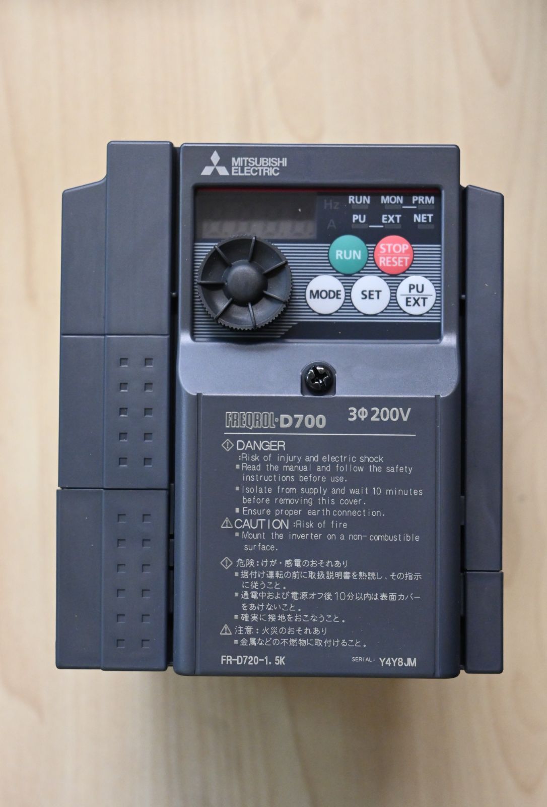中古　MITSUBISHI/三菱　FR-D720-1.5K