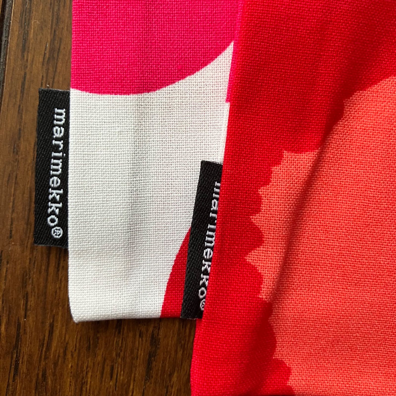 marimekko Unikko Cushion Cover 50x50cm Red Set of 2 マリメッコ