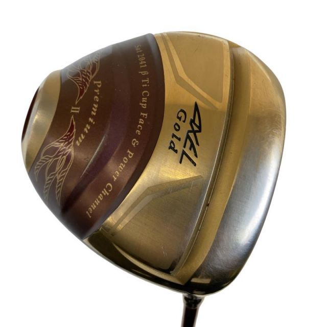 【中古】 つるや AXEL Gold Premium II 12.5° レディース ドライバー DR AXEL Gold Premium II(ドライバー) (フレックスL) レディース 女性用 右利き 右用 Dランク ゴルフクラブ