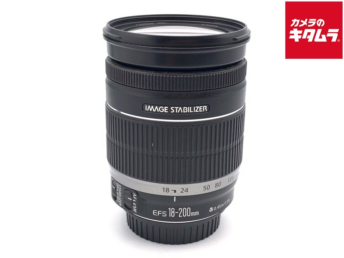 【中古】 【良品】 キヤノン EF-S18-200mm F3.5-5.6 IS