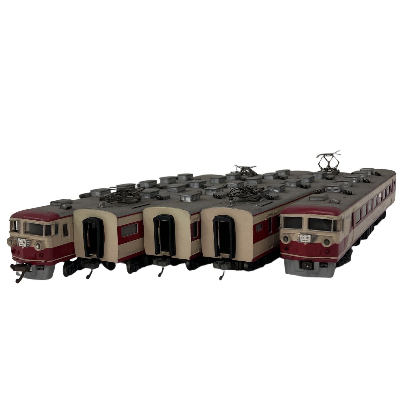 Kawai Model メーカー不明 混合 HOゲージ 国鉄 156系 157系 5両セット カワイ 鉄道模型 ジャンク O11595447