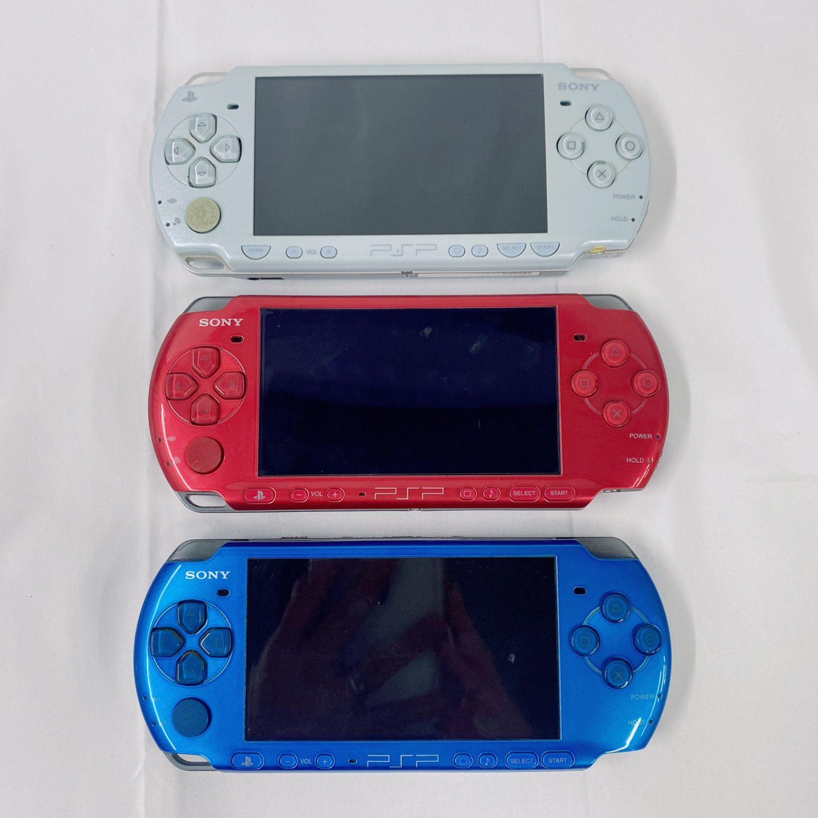 PSP まとめ３台 PSP-2000/3000 17,750円