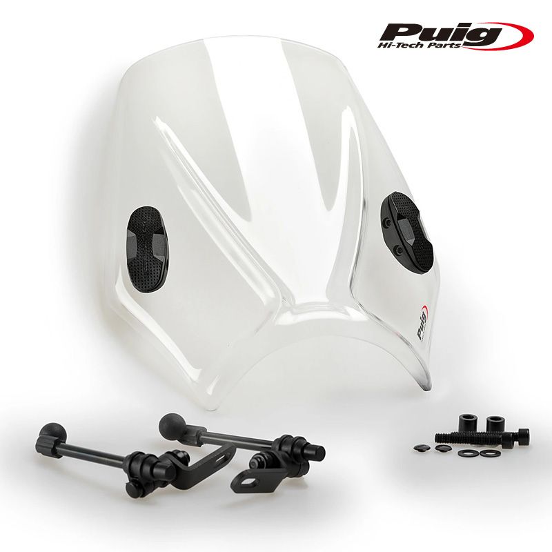 Puig 20724W WINDSHIELD MITO [CLEAR] YAMAHA MT-07（14-24）プーチ ウインドスクリーン
