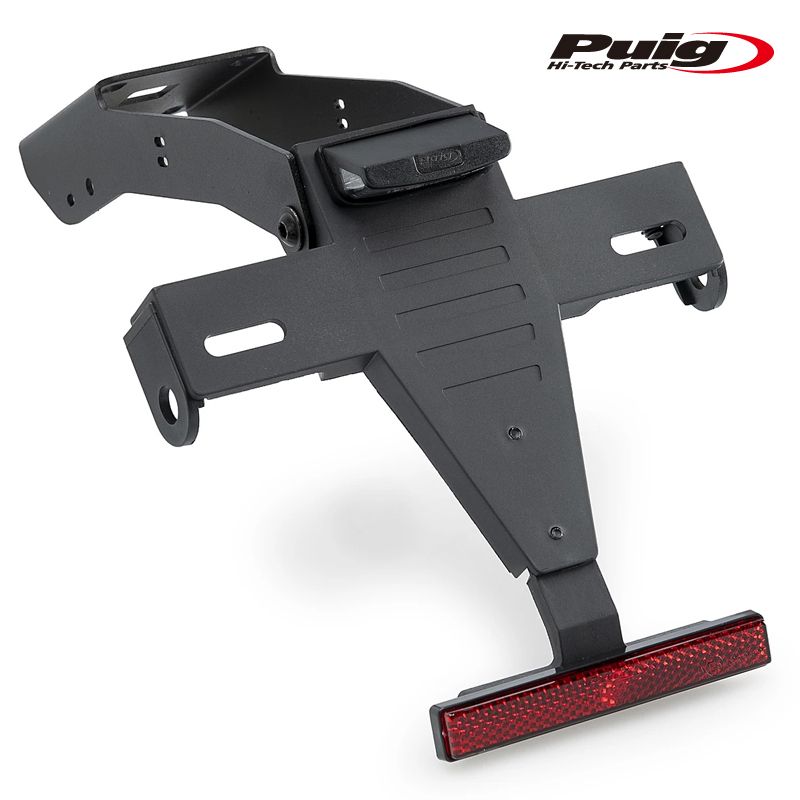 Puig 23040N LICENSE SUPPORT [BLACK] KAWASAKI Z650S（26-27）プーチ ライセンスサポート フェンダーレスKIT