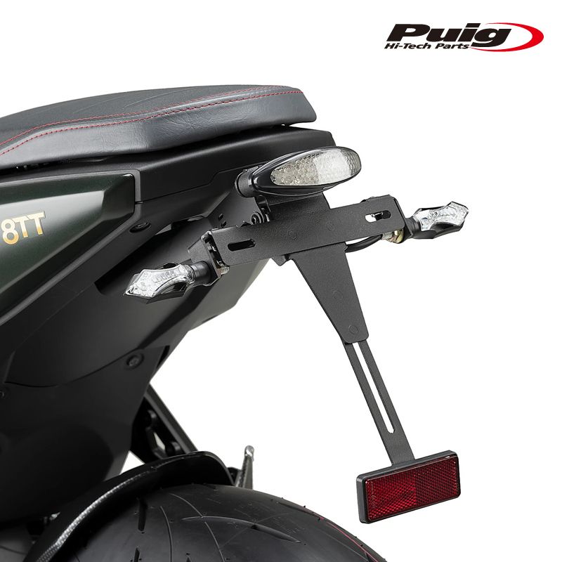 Puig 22685N LICENSE SUPPORT [BLACK] SUZUKI GSX-8TT（25-26）プーチ ライセンスサポート フェンダーレスKIT