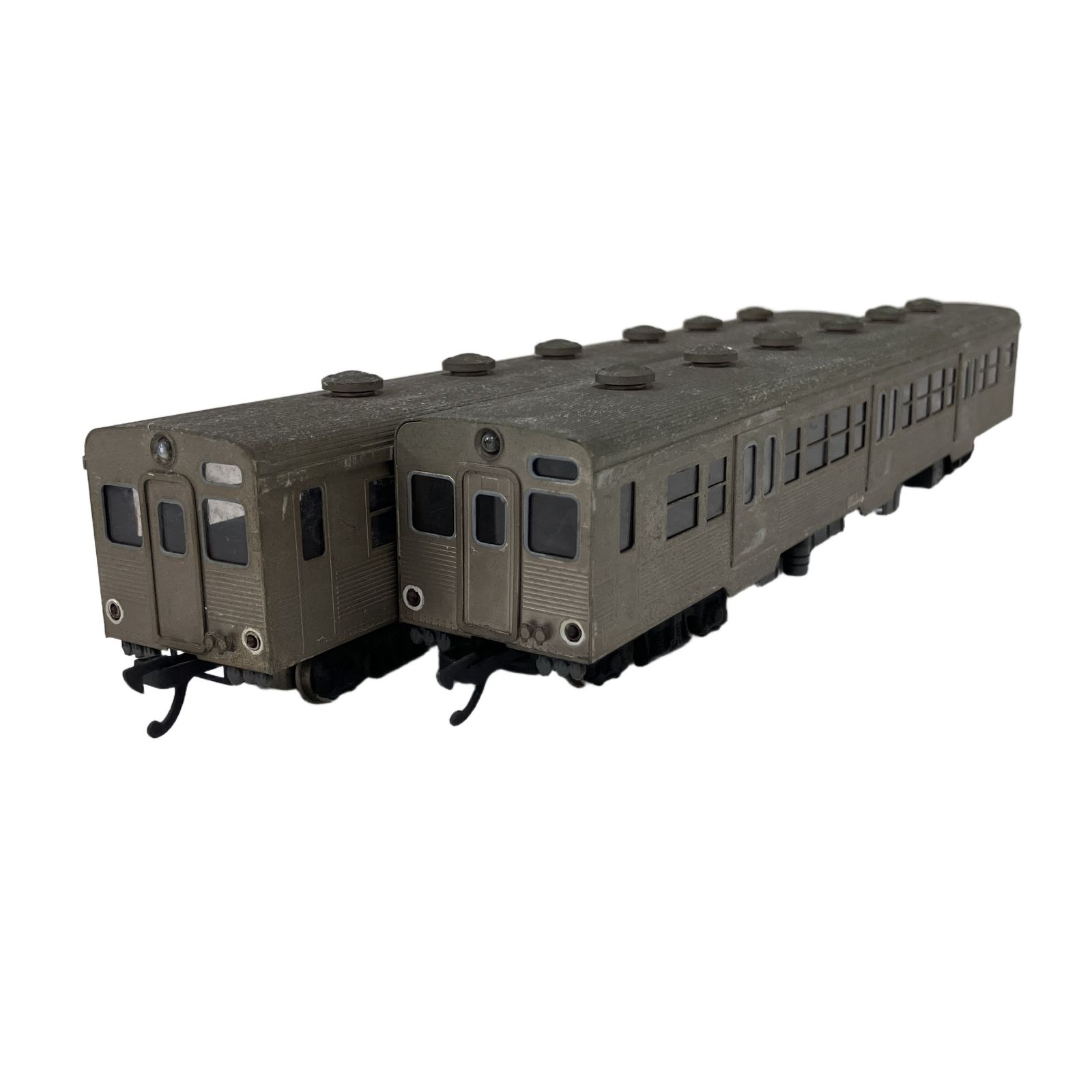 KTM HOゲージ 国鉄 キハ35 906 2両セット ステンレス気動車 真鍮製 カツミ 鉄道模型 ジャンク O11595426