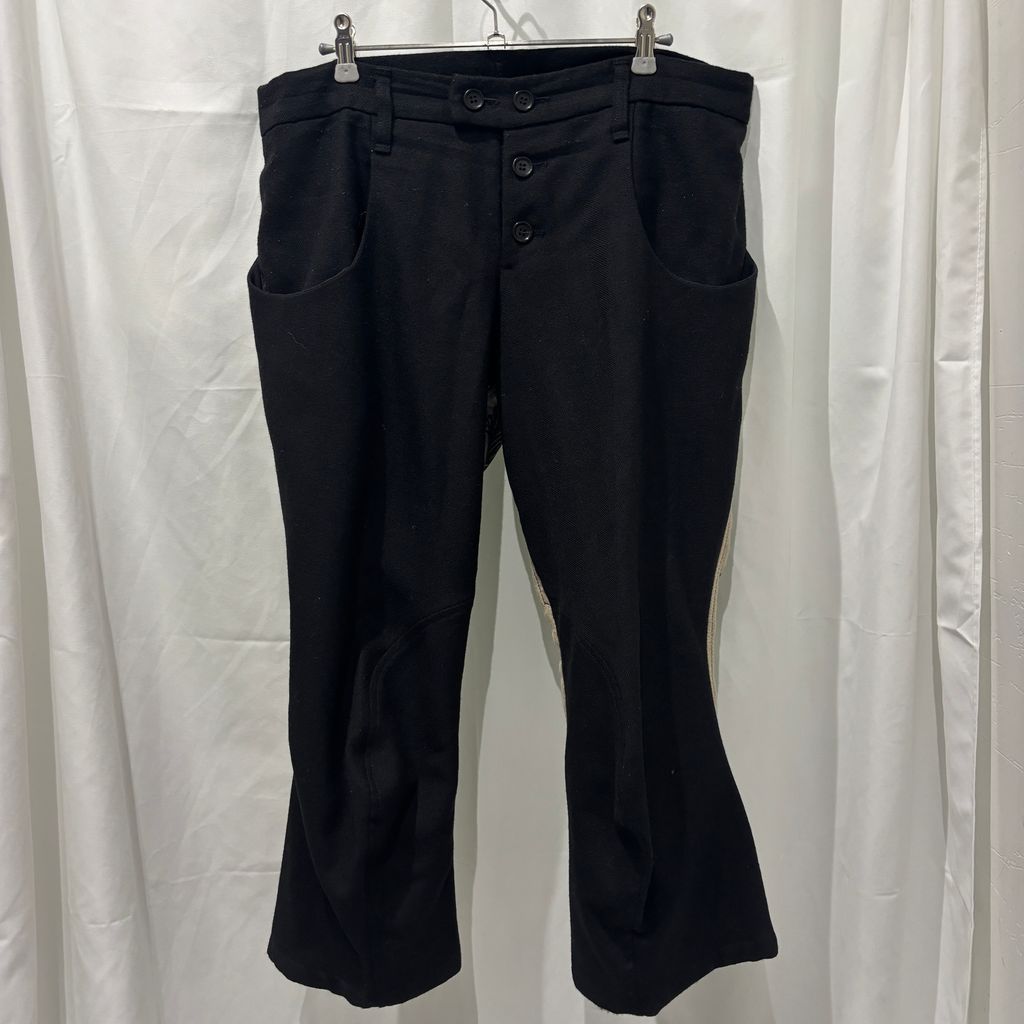 Christopher Nemeth クリストファー・ネメス 25AW Trousers 4375 トラウザーズ 4375 ブラック size:L【中目黒B09】