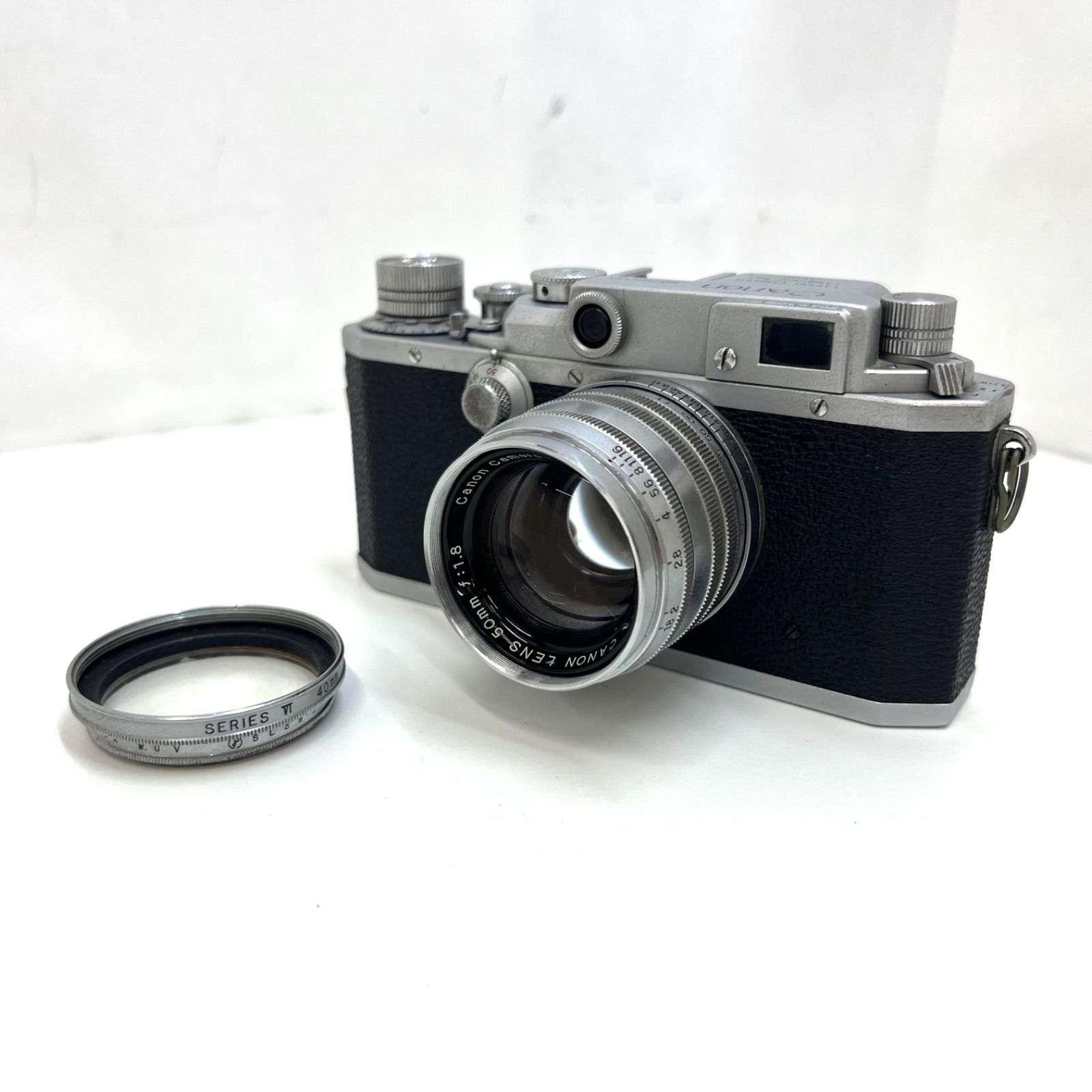 Canon L1 50mm F1.8 レンジファインダー フィルムカメラ 001153】 Canon L1 50mm F1.8 キャノン レンジファインダーカメラ