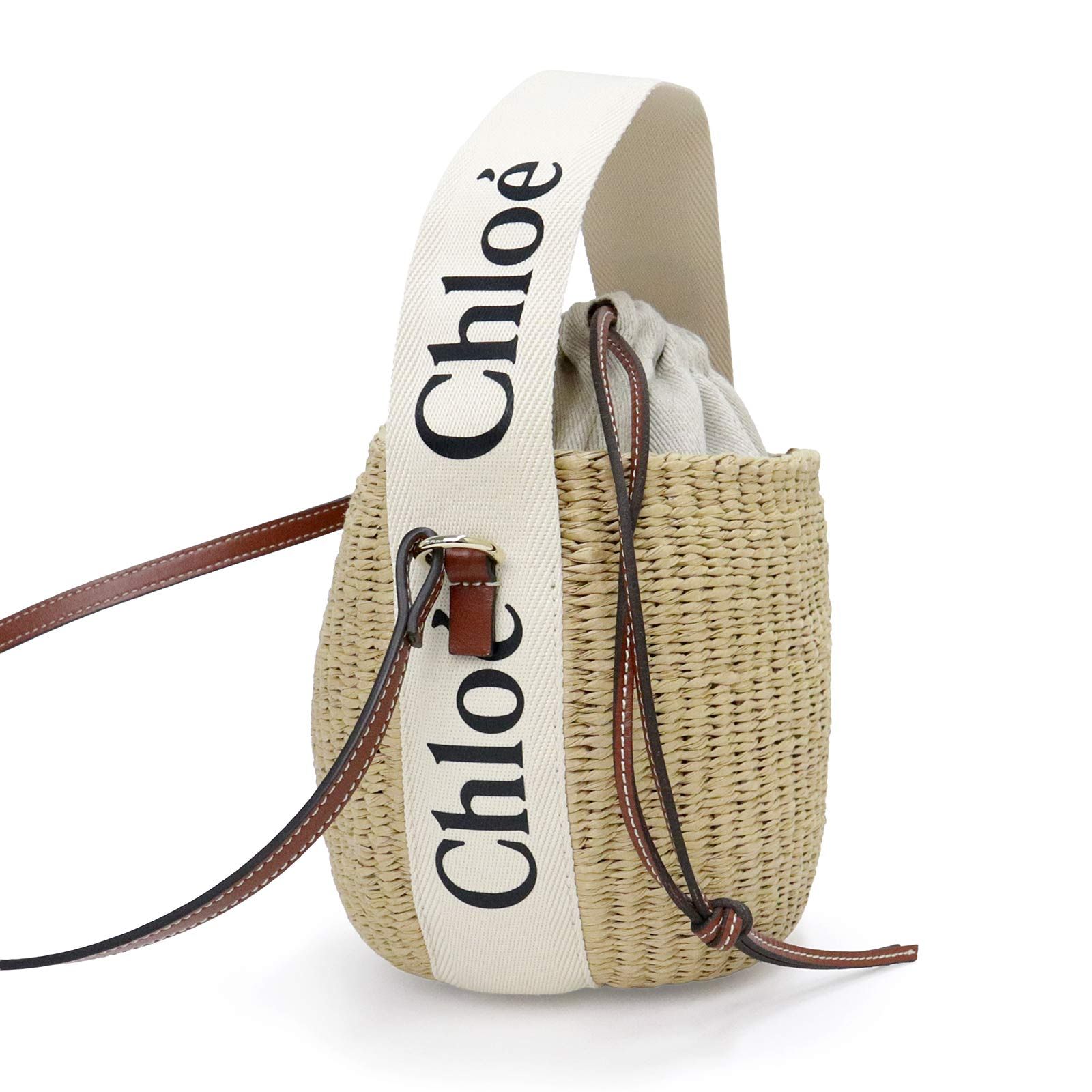 クロエ CHC22SS381G55101 Woody スモール バスケットバッグ ペーパー 