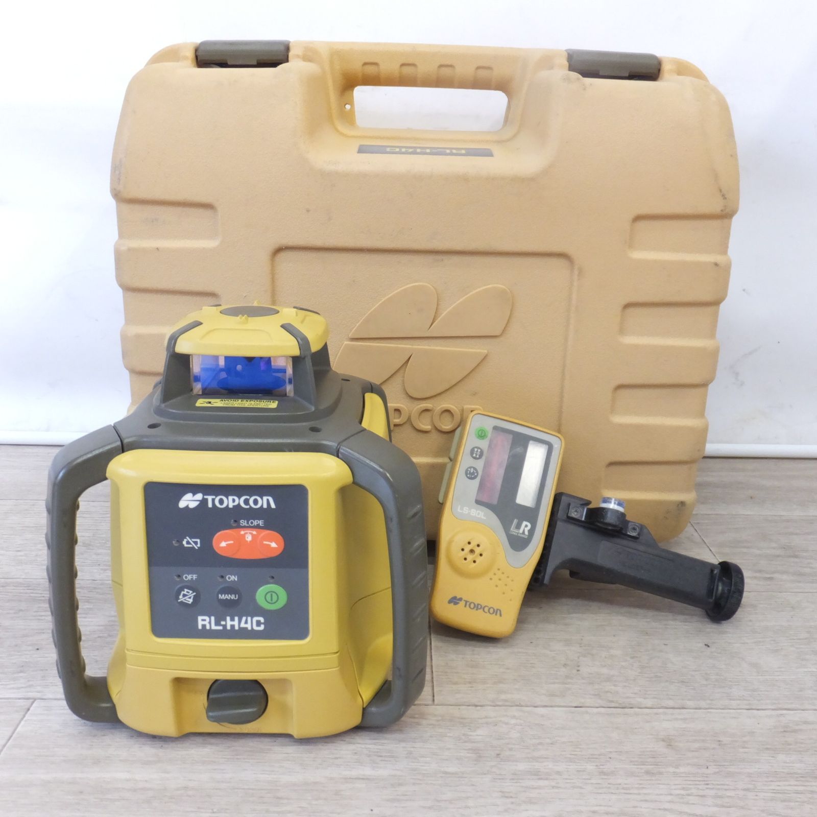 現状品★トプコン TOPCON ローテーティングレーザー RL-H4C　受光器 LS-80L　セット★ [送料無料] 28,324円