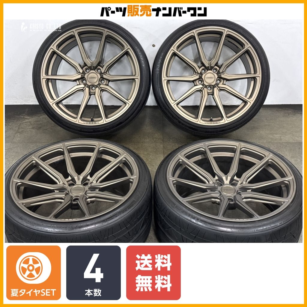 【カスタム用に】VOSSEN HF-3 20in 10.5J +25 PCD112 ニットー INVO 275/30R20 BMW 5シリーズ 6シリーズ ベンツ Eクラス Sクラス 即納可能 114,000円