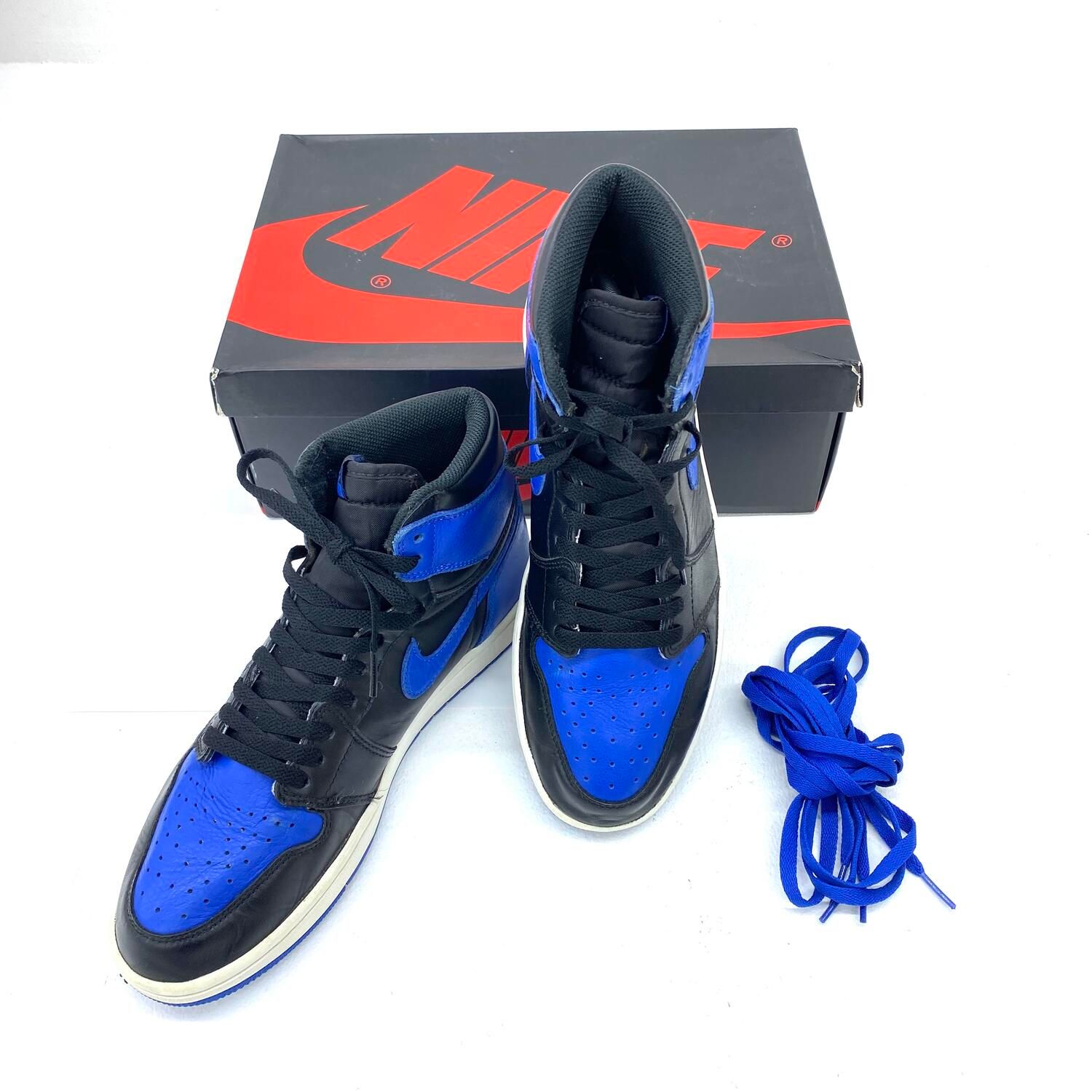 【★加古川物流】中古 555088-007 Nike Air Jordan 1 Retro High OG Royal 2017 ナイキ エアジョーダン1 レトロ ハイ OG ロイヤル 2017 28.0cm.,【126】 16,872円