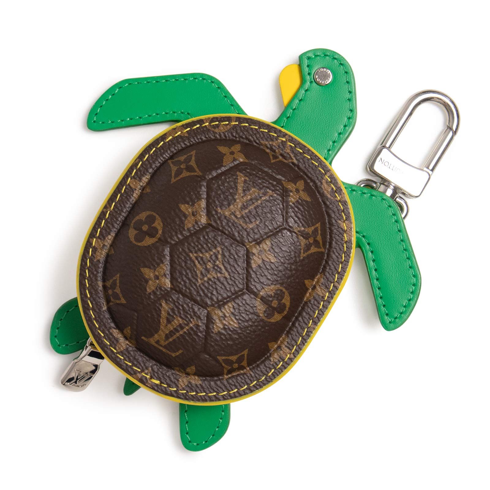 ルイ ヴィトン M01471 キーホルダー LV タートル モノグラム