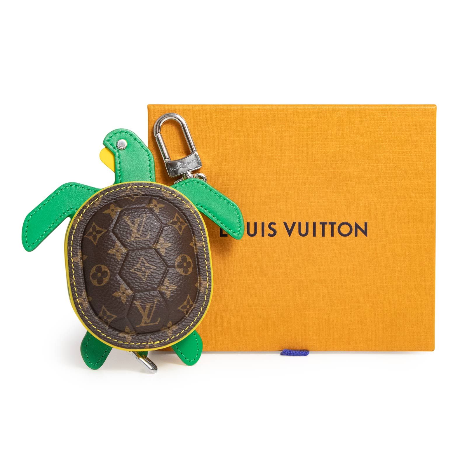 レア商品　【ルイ・ヴィトン】キーホルダー ルイ ヴィトン M01471 キーホルダー LV タートル モノグラム