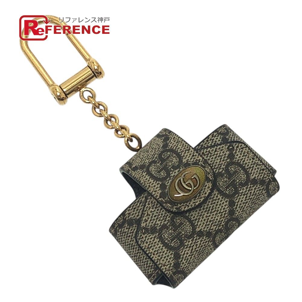GUCCI グッチ キーホルダー GG マーモント GGスプリーム 631683 GGスプリームキャンバス ベージュ
